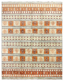 21750-Chobi Ziegler Hand-Knotted/Handmade Afghan Rug/Carpet Modern Authentic/Size: 6'7" x 5'2"/ 206cm x 155cm