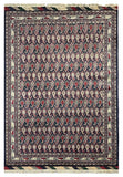 22583-Sarough Hand-Knotted/Handmade Persian Rug/Carpet Traditional Authentic/ Size: 9'6"x 6'7"/ 290cm x 201cm
