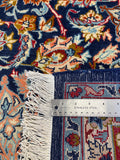 26710- Isfahan Persian Hand-Knotted Authentic/Traditional Carpet/Rug/ Size: 10'0'' x 6'8''/305cm x 203cm