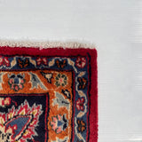 25779-Mashad Hand-Knotted/Handmade Persian Rug/Carpet Traditional Authentic/ Size: 9'8" x 6'6"/295cm x 198cm