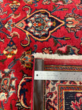 25778-Mashad Hand-Knotted/Handmade Persian Rug/Carpet Traditional Authentic/ Size: 9'10" x 6'6"/300cm x 198cm