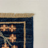21772 - Chobi Ziegler Hand-Knotted/Handmade Afghan Rug/Carpet Modern Authentic/Size: 6'4" x 4'8"/ 193cm x 142cm