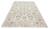 26846- Royal Ushak Hand-Knotted/Handmade Indian Rug/Carpet Traditional/Authentic/Size: 8'10" x 6'2"/269cm x 188cm