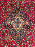 25723-Kashan Hand-Knotted/Handmade Persian Rug/Carpet Traditional/Authentic/Size: 11'9" x 8'2"/358cm x 249cm