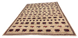 26779- Balutch War Rug/ Persian Hand-knotted Authentic/Nomadic/Tribal Rug/Carpet/ Size: 9'9" x 6'11"/297cm x 211cm
