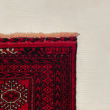 25826-Turkmen Hand-Knotted/Handmade Persian Rug/Carpet Traditional/Authentic/ Size: 9'7" x 6'8"/292cm x 203cm