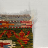 26037- Kelim Hand-Woven/Flat Weaved/Handmade Afghan /Carpet Tribal/Nomadic Authentic/Size: 3'2" x 2'0"/ 97cm x 61cm