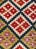 26067- Kelim Hand-Woven/Flat Weaved/Handmade Afghan /Carpet Tribal/Nomadic Authentic/Size: 2'11" x 2'0"/89cm x 61cm