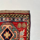 26685 -  Hand-knotted Contemporary Chobi Ziegler /Modern Carpet/Rug / Size: 2'0" x 1'3"/61cm x 38cm