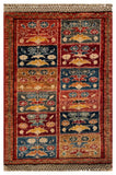 26682 -  Hand-knotted Contemporary Chobi Ziegler /Modern Carpet/Rug / Size: 2'0" x 1'3"/61cm x 38cm
