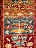 26682 -  Hand-knotted Contemporary Chobi Ziegler /Modern Carpet/Rug / Size: 2'0" x 1'3"/61cm x 38cm