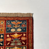 26682 -  Hand-knotted Contemporary Chobi Ziegler /Modern Carpet/Rug / Size: 2'0" x 1'3"/61cm x 38cm