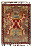 26182 -  Hand-knotted Contemporary Chobi Ziegler /Modern Carpet/Rug / Size: 2'1" x 1'4"/64cm x 41cm