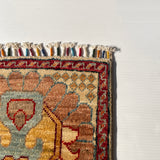 26182 -  Hand-knotted Contemporary Chobi Ziegler /Modern Carpet/Rug / Size: 2'1" x 1'4"/64cm x 41cm