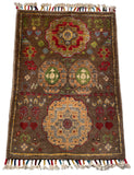 26183 -  Hand-knotted Contemporary Chobi Ziegler /Modern Carpet/Rug / Size: 2'0" x 1'5"/61cm x 43cm