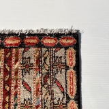 26322-Chobi Ziegler Hand-Knotted/Handmade Afghan Rug/Carpet Modern Authentic/Size: 1'9" x 1'4"/53cm x 41cm