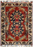26171 -  Hand-knotted Contemporary Chobi Ziegler /Modern Carpet/Rug / Size: 2'0" x 1'4"/61cm x 41cm