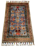 26561 -  Hand-knotted Contemporary Chobi Ziegler /Modern Carpet/Rug / Size: 2'0" x 1'3"/61cm x 38cm