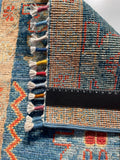 26557 -  Hand-knotted Contemporary Chobi Ziegler /Modern Carpet/Rug / Size: 2'0" x 1'3"/61cm x 38cm