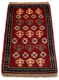 26668 -  Hand-knotted Contemporary Chobi Ziegler /Modern Carpet/Rug / Size: 2'0" x1'3"/61cm x 38cm