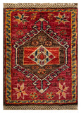 26184 -  Hand-knotted Contemporary Chobi Ziegler /Modern Carpet/Rug / Size: 2'0" x 1'4"/61cm x 41cm