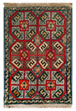 26683 -  Hand-knotted Contemporary Chobi Ziegler /Modern Carpet/Rug / Size: 2'0" x 1'3"/61cm x 38cm