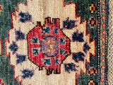 26691 -  Hand-knotted Contemporary Chobi Ziegler /Modern Carpet/Rug / Size: 2'0" x1'3"/61cm x 38cm