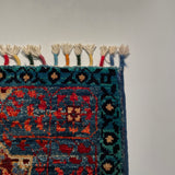 26576 -  Hand-knotted Contemporary Chobi Ziegler /Modern Carpet/Rug / Size: 2'0" x1'3"/61cm x 38cm