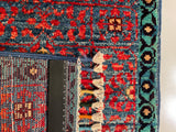 26576 -  Hand-knotted Contemporary Chobi Ziegler /Modern Carpet/Rug / Size: 2'0" x1'3"/61cm x 38cm