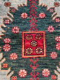 26172 -  Hand-knotted Contemporary Chobi Ziegler /Modern Carpet/Rug / Size: 2'0" x 1'3"/61cm x 38cm