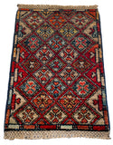 26681 -  Hand-knotted Contemporary Chobi Ziegler /Modern Carpet/Rug / Size: 2'0" x 1'3"/61cm x 38cm