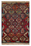 26681 -  Hand-knotted Contemporary Chobi Ziegler /Modern Carpet/Rug / Size: 2'0" x 1'3"/61cm x 38cm