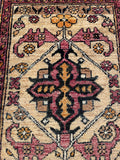 26655 - Chobi Hand-Knotted/Handmade Afghan Tribal/Nomadic Authentic/Size: 2'0" x 1'3"/61cm x 38cm
