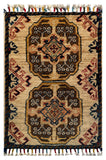 26185 -  Hand-knotted Contemporary Chobi Ziegler /Modern Carpet/Rug / Size: 2'0" x 1'3"/61cm x 38cm