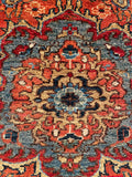 26325-Chobi Ziegler Hand-Knotted/Handmade Afghan Rug/Carpet Modern Authentic/Size: 1'9" x 1'2"/53cm x 36cm