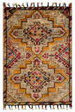 26329-Chobi Ziegler Hand-Knotted/Handmade Afghan Rug/Carpet Modern Authentic/Size: 2'0" x 1'3"/61cm x 38cm