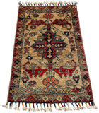 26173 -  Hand-knotted Contemporary Chobi Ziegler /Modern Carpet/Rug / Size: 2'0" x 1'3"/61cm x 38cm
