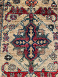 26173 -  Hand-knotted Contemporary Chobi Ziegler /Modern Carpet/Rug / Size: 2'0" x 1'3"/61cm x 38cm