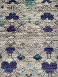 26187 -  Hand-knotted Contemporary Chobi Ziegler /Modern Carpet/Rug / Size: 1'8" x 1'3"/51cm x 38cm