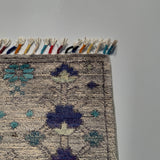 26187 -  Hand-knotted Contemporary Chobi Ziegler /Modern Carpet/Rug / Size: 1'8" x 1'3"/51cm x 38cm