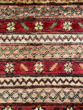 26550-Chobi Ziegler Hand-Knotted/Handmade Afghan Rug/Carpet Modern Authentic/Size: 2'0" x 1'3"/61cm x 38cm