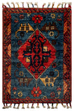 26552 -  Hand-knotted Contemporary Chobi Ziegler /Modern Carpet/Rug / Size: 2'0" x 1'3"/61cm x 38cm