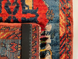 26552 -  Hand-knotted Contemporary Chobi Ziegler /Modern Carpet/Rug / Size: 2'0" x 1'3"/61cm x 38cm