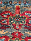 26562 -  Hand-knotted Contemporary Chobi Ziegler /Modern Carpet/Rug / Size: 2'0" x 1'3"/61cm x 38cm