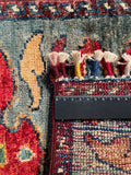 26562 -  Hand-knotted Contemporary Chobi Ziegler /Modern Carpet/Rug / Size: 2'0" x 1'3"/61cm x 38cm