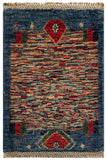 26688 -  Hand-knotted Contemporary Chobi Ziegler /Modern Carpet/Rug / Size: 2'0" x 1'3"/61cm x 38cm