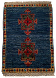 26693 -  Hand-knotted Contemporary Chobi Ziegler /Modern Carpet/Rug / Size: 2'0" x1'3"/61cm x 38cm