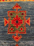 26693 -  Hand-knotted Contemporary Chobi Ziegler /Modern Carpet/Rug / Size: 2'0" x1'3"/61cm x 38cm