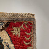 26686 -  Hand-knotted Contemporary Chobi Ziegler /Modern Carpet/Rug / Size: 2'0" x1'3"/61cm x 38cm