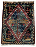 26570 -  Hand-knotted Contemporary Chobi Ziegler /Modern Carpet/Rug / Size: 2'0" x 1'3"/61cm x 38cm